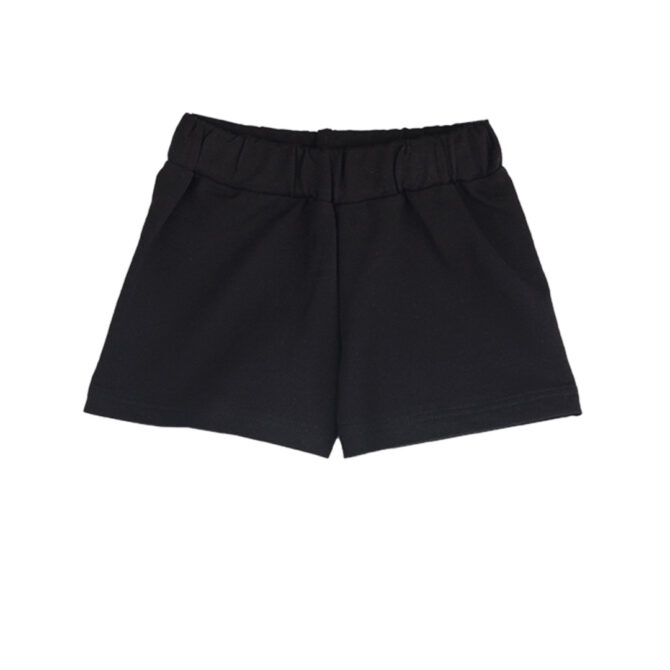 ΣΕΤ 2 ΤΕΜΑΧΙΩΝ ΒΑΜΒΑΚΕΡΑ ΣΟΡΤΣ ΓΙΑ ΚΟΡΙΤΣΙ JOYCE BASIC SHORTS ΜΑΥΡΟ 2411407