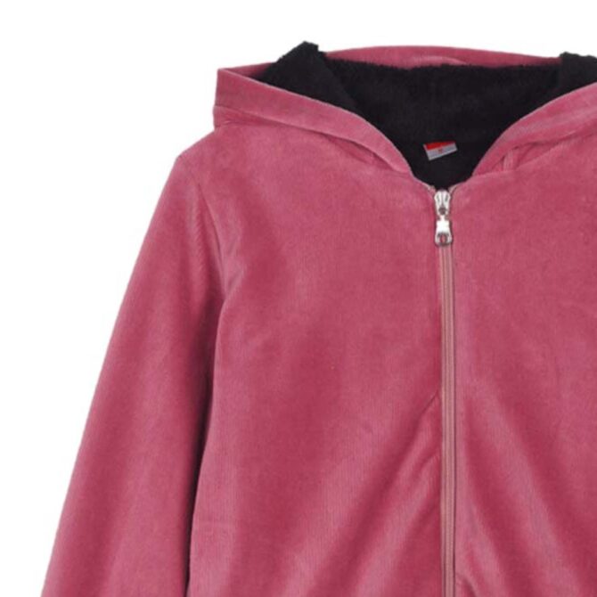 ΚΟΡΙΤΣΙΣΤΙΚΗ ΓΟΥΝΙΝΗ ΖΑΚΕΤΑ ΜΕ ΚΟΥΚΟΥΛΑ JOYCE AURORA FUR JACKET ΣΑΠΙΟ ΜΗΛΟ 2463203
