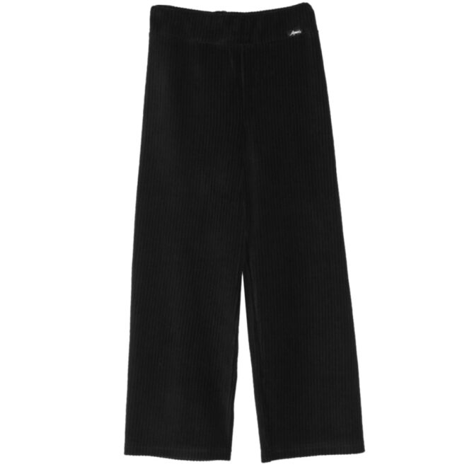 ΚΟΤΛΕ ΠΑΝΤΕΛΟΝΑ ΓΙΑ ΚΟΡΙΤΣΙ JOYCE VELVET RIB WIDE ΜΑΥΡΟ 2463402