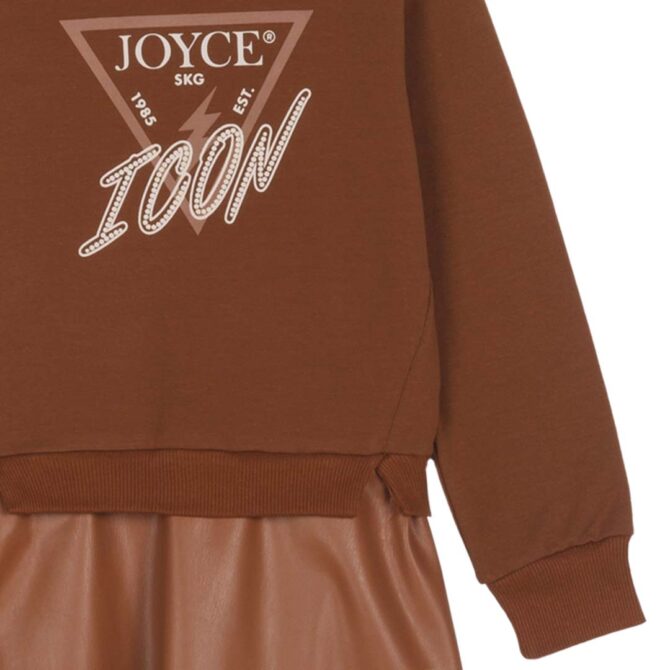 ΒΑΜΒΑΚΕΡΟ ΦΟΡΕΜΑ ΜΕ ΧΝΟΥΔΙ JOYCE ICON ΚΑΦΕ 2463605