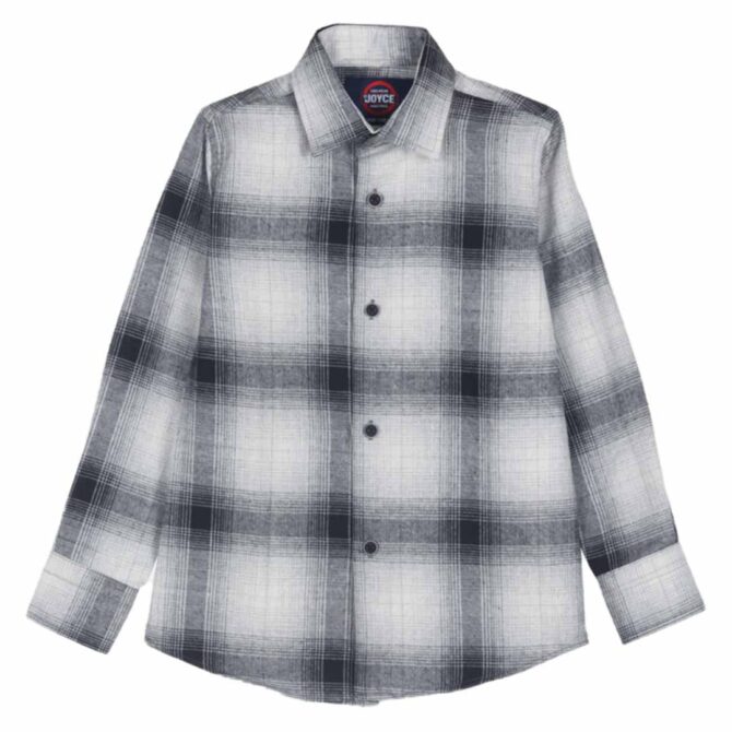 ΒΑΜΒΑΚΕΡΟ ΠΟΥΚΑΜΙΣΟ ΓΙΑ ΑΓΟΡΙ JOYCE FLANNEL ΜΑΥΡΟ 2496505