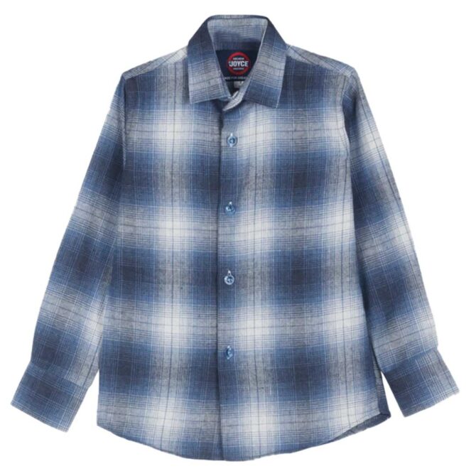 ΒΑΜΒΑΚΕΡΟ ΠΟΥΚΑΜΙΣΟ ΓΙΑ ΑΓΟΡΙ JOYCE FLANNEL ΜΠΛΕ 2496505