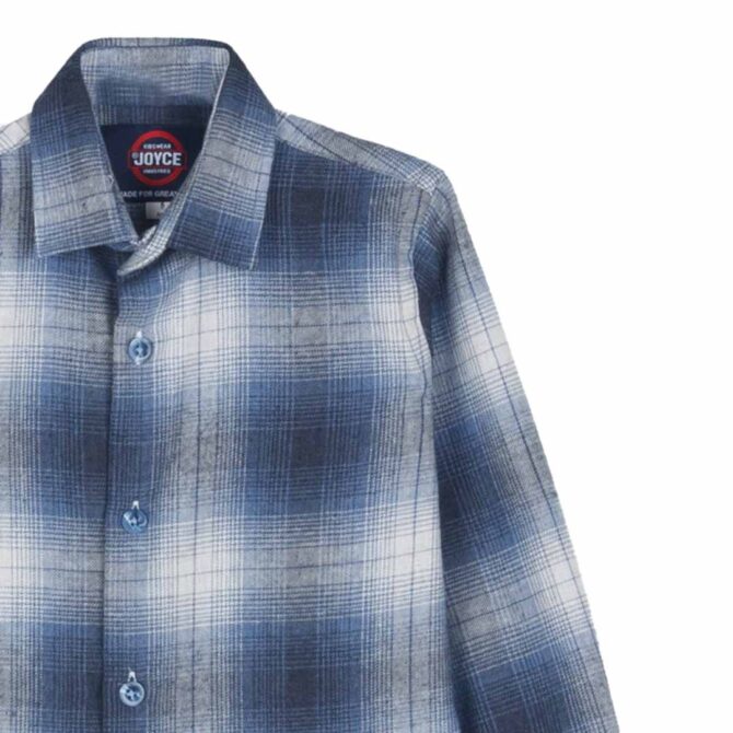 ΒΑΜΒΑΚΕΡΟ ΠΟΥΚΑΜΙΣΟ ΓΙΑ ΑΓΟΡΙ JOYCE FLANNEL ΜΠΛΕ 2496505
