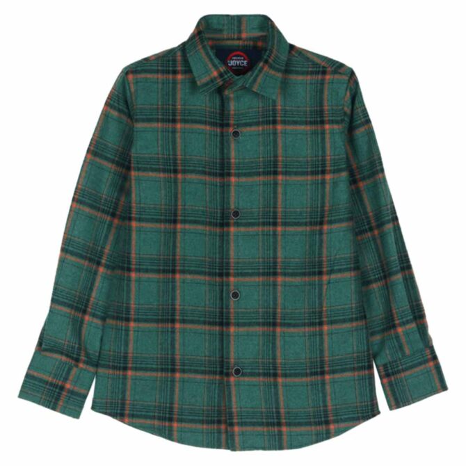 ΒΑΜΒΑΚΕΡΟ ΠΟΥΚΑΜΙΣΟ ΓΙΑ ΑΓΟΡΙ JOYCE FLANNEL ΠΡΑΣΙΝΟ 2496506