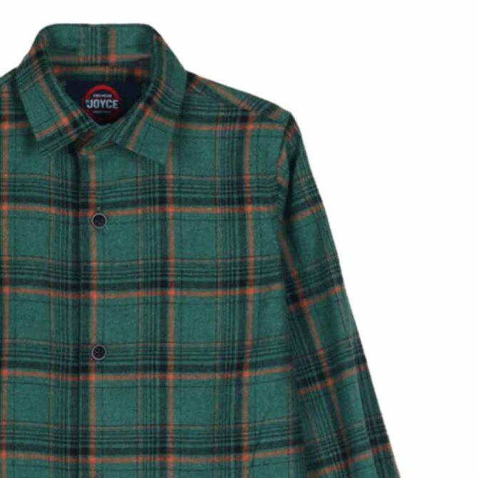 ΒΑΜΒΑΚΕΡΟ ΠΟΥΚΑΜΙΣΟ ΓΙΑ ΑΓΟΡΙ JOYCE FLANNEL ΠΡΑΣΙΝΟ 2496506