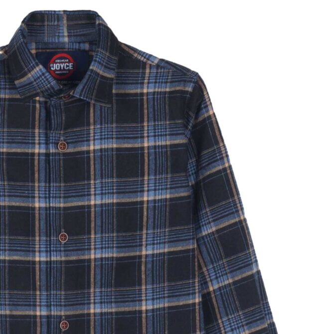 ΒΑΜΒΑΚΕΡΟ ΠΟΥΚΑΜΙΣΟ ΓΙΑ ΑΓΟΡΙ JOYCE FLANNEL ΜΠΛΕ 2496506