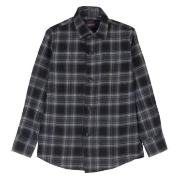 ΒΑΜΒΑΚΕΡΟ ΠΟΥΚΑΜΙΣΟ ΓΙΑ ΑΓΟΡΙ JOYCE FLANNEL ΜΑΥΡΟ 2494010