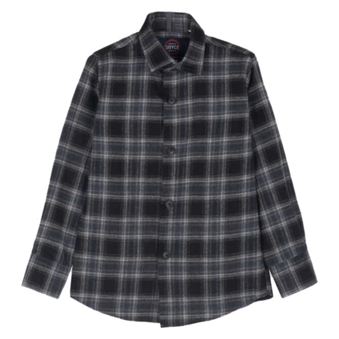 ΒΑΜΒΑΚΕΡΟ ΠΟΥΚΑΜΙΣΟ ΓΙΑ ΑΓΟΡΙ JOYCE FLANNEL ΜΑΥΡΟ 2494010
