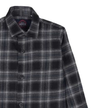 ΒΑΜΒΑΚΕΡΟ ΠΟΥΚΑΜΙΣΟ ΓΙΑ ΑΓΟΡΙ JOYCE FLANNEL ΜΑΥΡΟ 2494010
