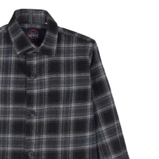 ΒΑΜΒΑΚΕΡΟ ΠΟΥΚΑΜΙΣΟ ΓΙΑ ΑΓΟΡΙ JOYCE FLANNEL ΜΑΥΡΟ 2494010