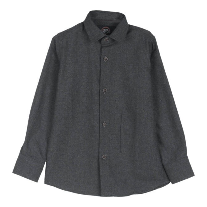 ΒΑΜΒΑΚΕΡΟ ΠΟΥΚΑΜΙΣΟ ΓΙΑ ΑΓΟΡΙ JOYCE FLANNEL ΑΝΘΡΑΚΙ 2496512