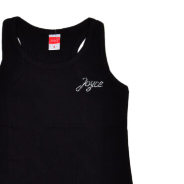 ΒΑΜΒΑΚΕΡΟ ΑΜΑΝΙΚΟ ΜΠΛΟΥΖΑΚΙ ΓΙΑ ΚΟΡΙΤΣΙ JOYCE TANK CAPRI ΜΑΥΡΟ 3021