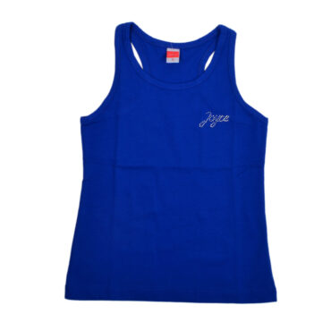 ΒΑΜΒΑΚΕΡΟ ΑΜΑΝΙΚΟ ΜΠΛΟΥΖΑΚΙ ΓΙΑ ΚΟΡΙΤΣΙ JOYCE TANK CAPRI ΜΠΛΕ ΡΟΥΑ 3021