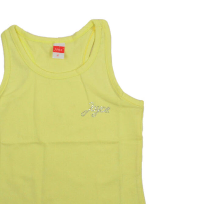 ΒΑΜΒΑΚΕΡΟ ΑΜΑΝΙΚΟ ΜΠΛΟΥΖΑΚΙ ΓΙΑ ΚΟΡΙΤΣΙ JOYCE TANK CAPRI ΚΙΤΡΙΝΟ 3021