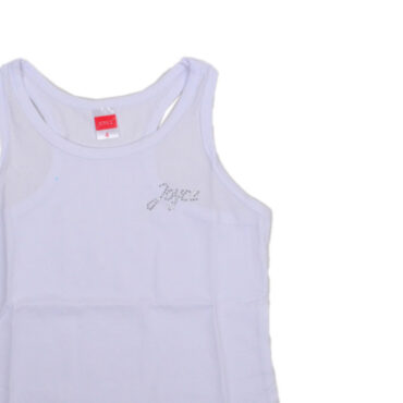 ΒΑΜΒΑΚΕΡΟ ΑΜΑΝΙΚΟ ΜΠΛΟΥΖΑΚΙ ΓΙΑ ΚΟΡΙΤΣΙ JOYCE TANK CAPRI ΑΣΠΡΟ 3021