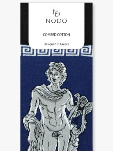 NODO Βαμβακερή Κάλτσα με Σχέδια Apollo The Greek God