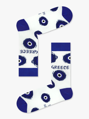 NODO Βαμβακερή Κάλτσα με Σχέδια Eyes Greece