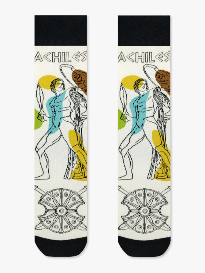NODO Βαμβακερή Κάλτσα με Σχέδια Achilles