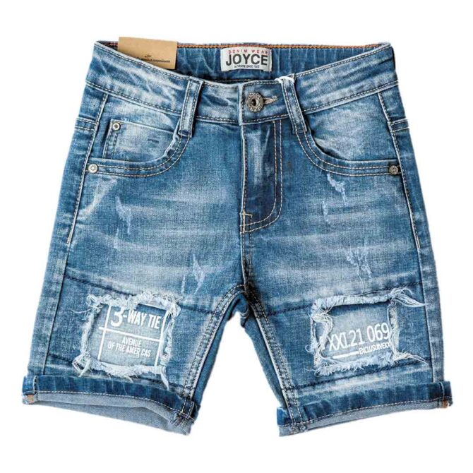 ΤΖΙΝ ΒΕΡΜΟΥΔΑ ΓΙΑ ΑΓΟΡΙ JOYCE DENIM ΜΠΛΕ 14008