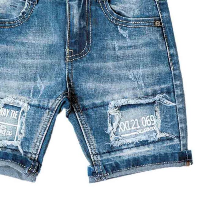 ΤΖΙΝ ΒΕΡΜΟΥΔΑ ΓΙΑ ΑΓΟΡΙ JOYCE DENIM ΜΠΛΕ 14008