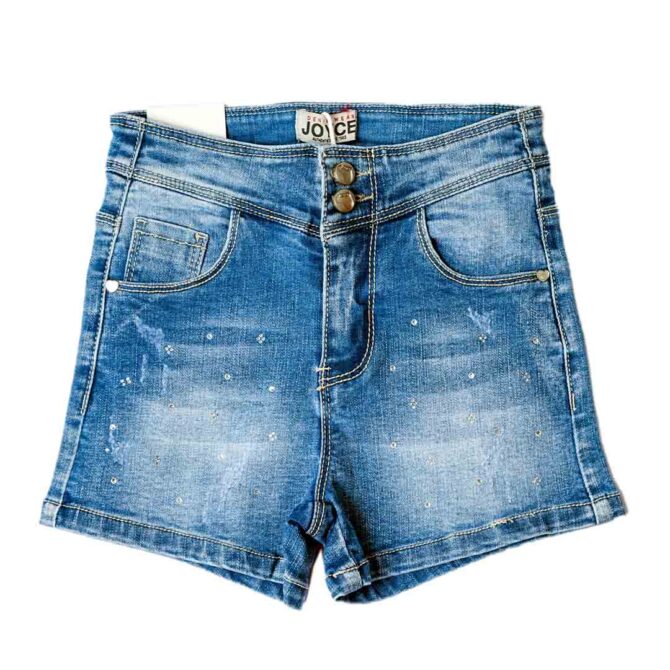 ΚΟΡΙΤΣΙΣΤΙΚΟ ΤΖΙΝ ΣΟΡΤΣ JOYCE DENIM SHORTS ΜΠΛΕ 14044