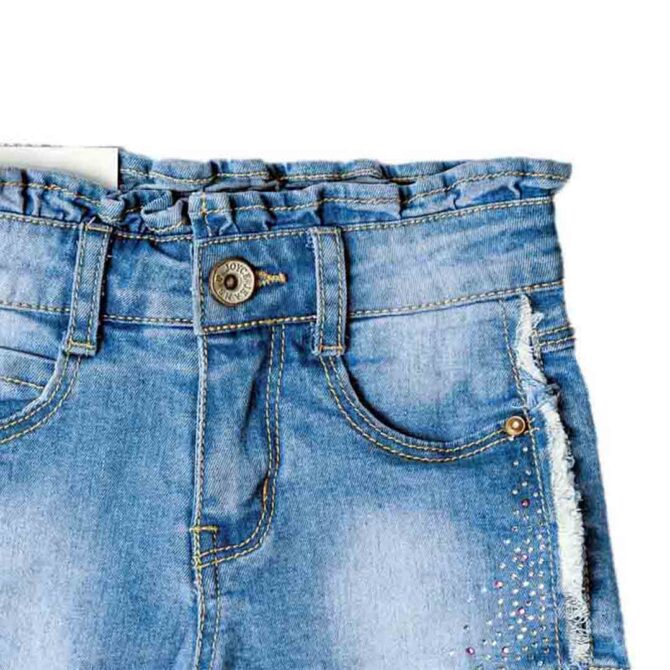 ΚΟΡΙΤΣΙΣΤΙΚΟ ΤΖΙΝ ΣΟΡΤΣ JOYCE DENIM SHORTS ΜΠΛΕ 14078
