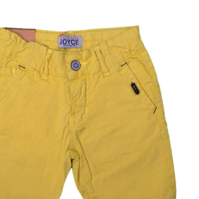 ΥΦΑΣΜΑΤΙΝΗ ΒΑΜΒΑΚΕΡΗ ΒΕΡΜΟΥΔΑ ΓΙΑ ΑΓΟΡΙ JOYCE DYED SHORTS ΜΟΥΣΤΑΡΔΙ 203420