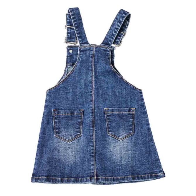 ΤΖΙΝ ΣΑΛΟΠΕΤΑ ΦΟΥΣΤΑ ΓΙΑ ΚΟΡΙΤΣΙ JOYCE DENIM OVERALL ΜΠΛΕ 219520