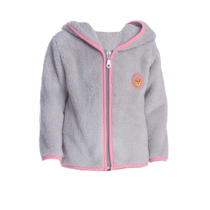 ΓΟΥΝΙΝΟ ΖΑΚΕΤΑΚΙ ΓΙΑ ΚΟΡΙΤΣΙ JOYCE BEAR COAT ΓΚΡΙ 2263403