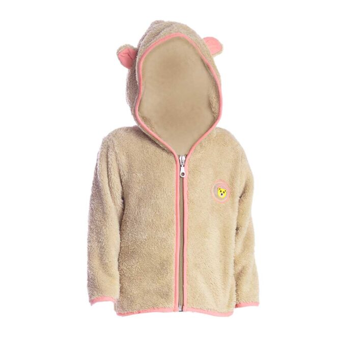 ΓΟΥΝΙΝΟ ΖΑΚΕΤΑΚΙ ΓΙΑ ΚΟΡΙΤΣΙ JOYCE BEAR COAT ΜΠΕΖ 2263403