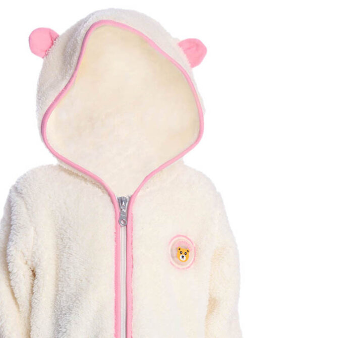ΓΟΥΝΙΝΟ ΖΑΚΕΤΑΚΙ ΓΙΑ ΚΟΡΙΤΣΙ JOYCE BEAR COAT ΑΣΠΡΟ 2263403