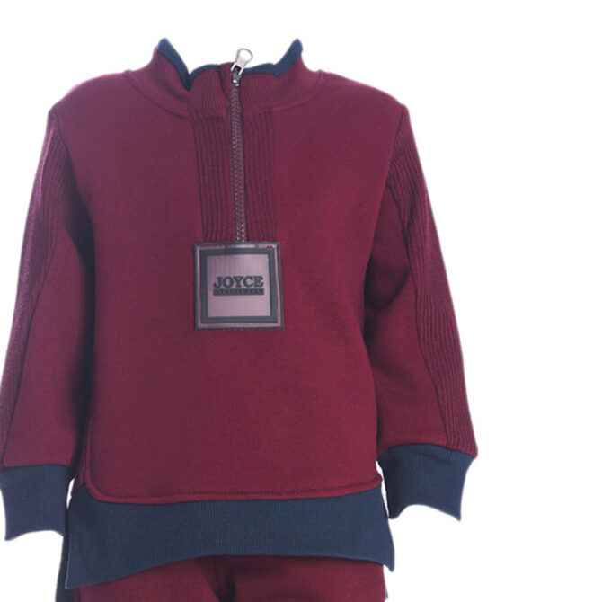 ΒΑΜΒΑΚΕΡΟ ΣΕΤ ΜΕ ΦΟΡΜΑ ΓΙΑ ΑΓΟΡΙ ΜΕ ΧΝΟΥΔΙ JOYCE STREETWEAR ΜΠΟΡΝΤΟ 2264133