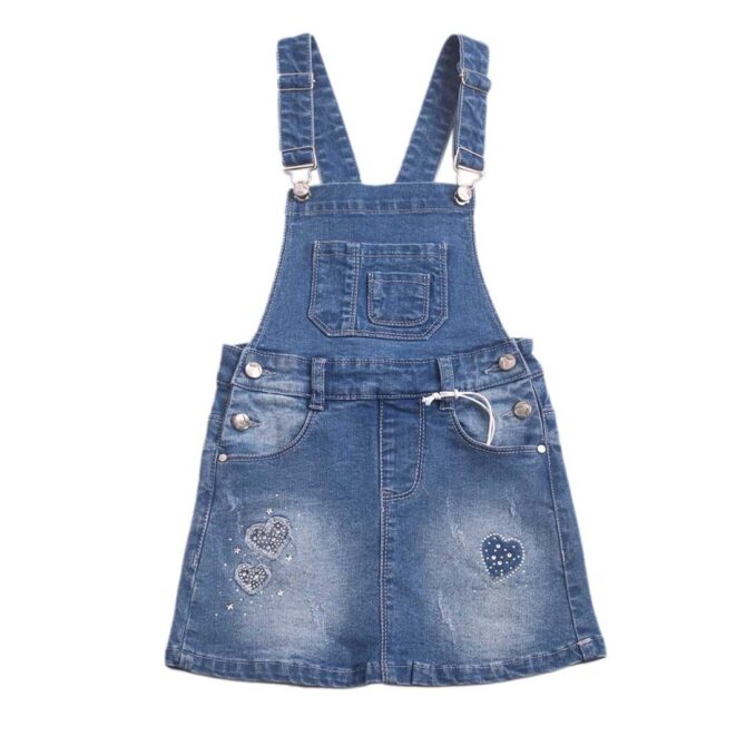 ΤΖΙΝ ΣΑΛΟΠΕΤΑ ΦΟΥΣΤΑ ΓΙΑ ΚΟΡΙΤΣΙ JOYCE DENIM ΜΠΛΕ 2341701