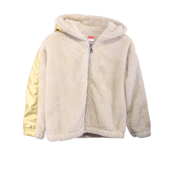 ΚΟΡΙΤΣΙΣΤΙΚΗ ΓΟΥΝΙΝΗ ΖΑΚΕΤΑ ΜΕ ΚΟΥΚΟΥΛΑ JOYCE FUR JACKET ΜΠΕΖ 2363203