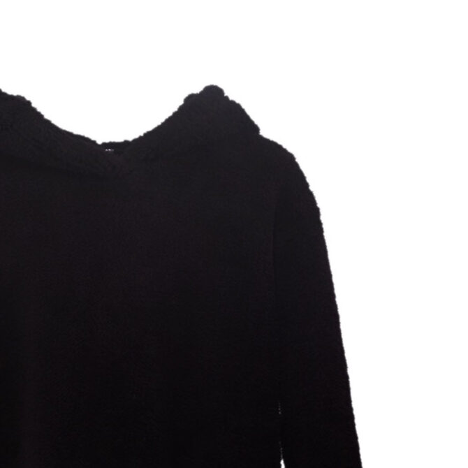 ΓΟΥΝΙΝΗ ΜΠΛΟΥΖΑ ΜΕ ΚΟΥΚΟΥΛΑ ΓΙΑ ΚΟΡΙΤΣΙ JOYCE FUR BLOUSE ΜΑΥΡΟ 2363503