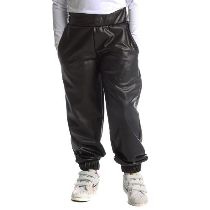ΔΕΡΜΑΤΙΝΟ ΠΑΝΤΕΛΟΝΙ ΓΙΑ ΚΟΡΙΤΣΙ JOYCE LEATHER PANTS ΜΑΥΡΟ 2363943