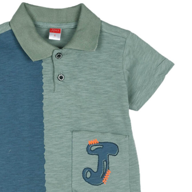 ΒΑΜΒΑΚΕΡΟ ΠΙΚΕ ΚΟΝΤΟΜΑΝΙΚΟ T-SHIRT JOYCE LOVELY POLO ΦΥΣΤΙΚΙ 2412501