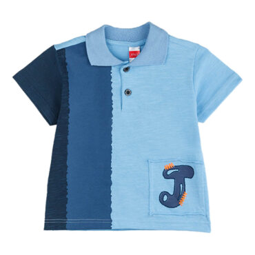 ΒΑΜΒΑΚΕΡΟ ΠΙΚΕ ΚΟΝΤΟΜΑΝΙΚΟ T-SHIRT JOYCE LOVELY POLO ΓΑΛΑΖΙΟ 2412501