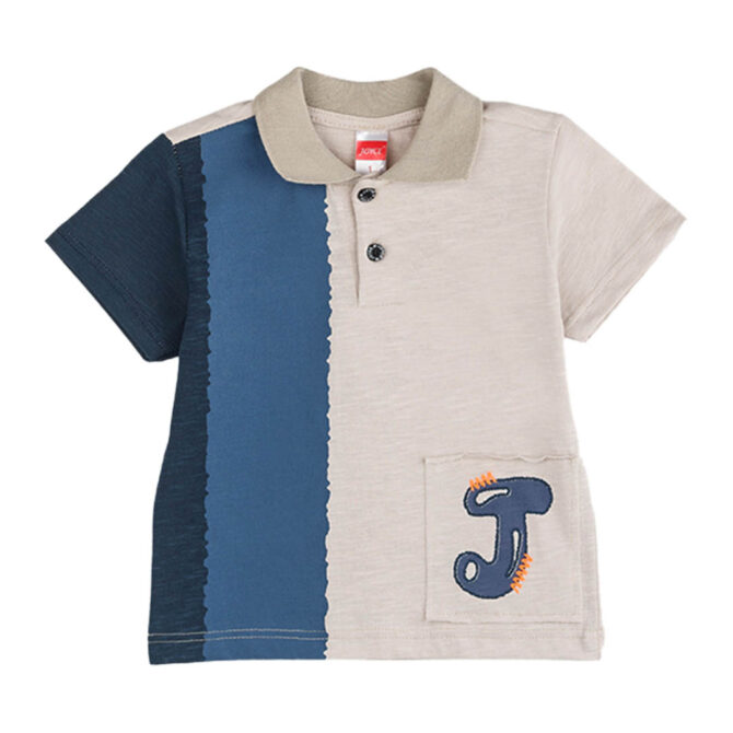 ΒΑΜΒΑΚΕΡΟ ΠΙΚΕ ΚΟΝΤΟΜΑΝΙΚΟ T-SHIRT JOYCE LOVELY POLO ΜΠΕΖ 2412501