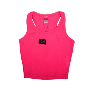 ΒΑΜΒΑΚΕΡΟ ΑΜΑΝΙΚΟ CROP TOP ΓΙΑ ΚΟΡΙΤΣΙ JOYCE TANK TAG ΦΟΥΞ 2413800
