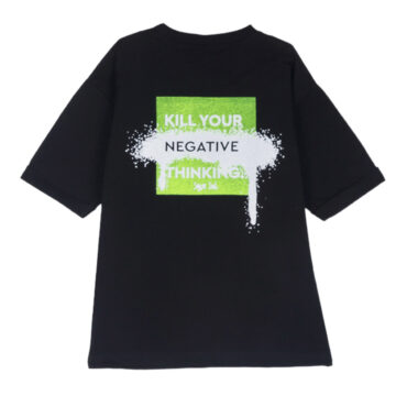 ΒΑΜΒΑΚΕΡΟ ΚΟΝΤΟΜΑΝΙΚΟ T-SHIRT ΓΙΑ ΑΓΟΡΙ JOYCE YOUR DREAMS ΜΑΥΡΟ 2414506