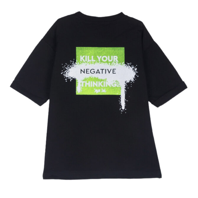 ΒΑΜΒΑΚΕΡΟ ΚΟΝΤΟΜΑΝΙΚΟ T-SHIRT ΓΙΑ ΑΓΟΡΙ JOYCE YOUR DREAMS ΜΑΥΡΟ 2414506