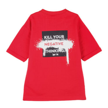ΒΑΜΒΑΚΕΡΟ ΚΟΝΤΟΜΑΝΙΚΟ T-SHIRT ΓΙΑ ΑΓΟΡΙ JOYCE YOUR DREAMS ΚΟΚΚΙΝΟ 2414506