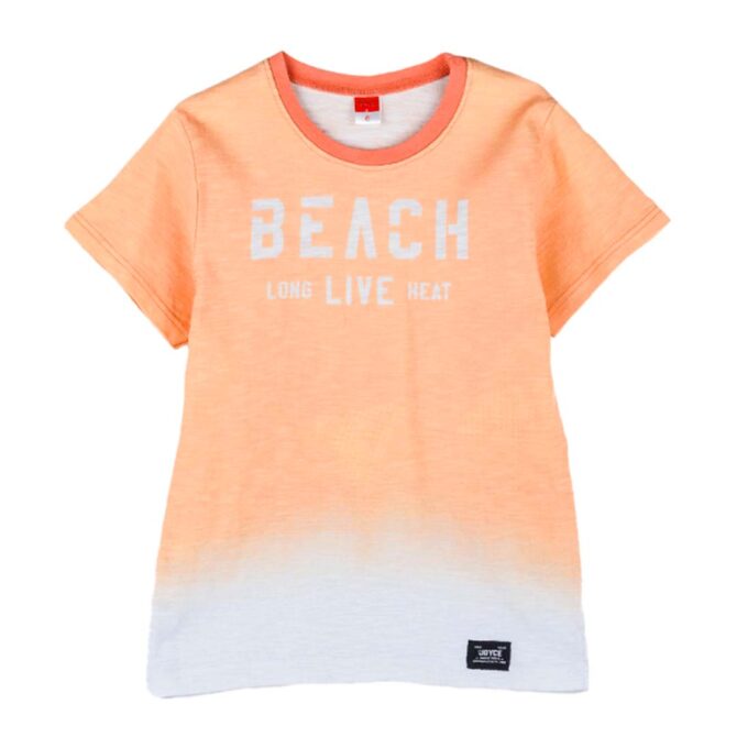 ΒΑΜΒΑΚΕΡΟ ΚΟΝΤΟΜΑΝΙΚΟ T-SHIRT ΓΙΑ ΑΓΟΡΙ JOYCE BEACH ΠΟΡΤΟΚΑΛΙ 2414507