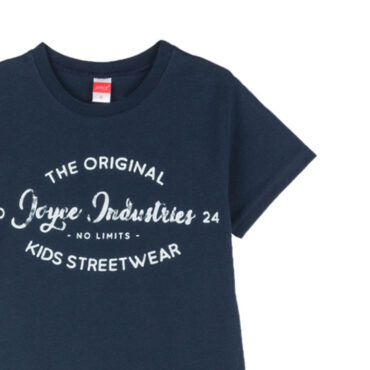 ΒΑΜΒΑΚΕΡΟ ΚΟΝΤΟΜΑΝΙΚΟ T-SHIRT ΓΙΑ ΑΓΟΡΙ JOYCE STREETWEAR ΜΠΛΕ 2414508