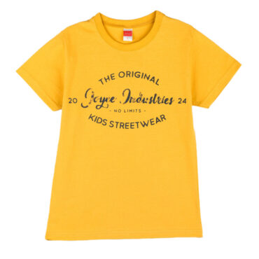 ΒΑΜΒΑΚΕΡΟ ΚΟΝΤΟΜΑΝΙΚΟ T-SHIRT ΓΙΑ ΑΓΟΡΙ JOYCE STREETWEAR ΚΙΤΡΙΝΟ 2414508