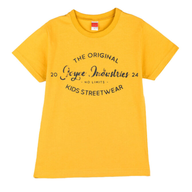 ΒΑΜΒΑΚΕΡΟ ΚΟΝΤΟΜΑΝΙΚΟ T-SHIRT ΓΙΑ ΑΓΟΡΙ JOYCE STREETWEAR ΚΙΤΡΙΝΟ 2414508