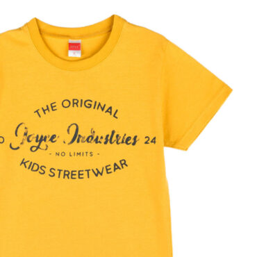 ΒΑΜΒΑΚΕΡΟ ΚΟΝΤΟΜΑΝΙΚΟ T-SHIRT ΓΙΑ ΑΓΟΡΙ JOYCE STREETWEAR ΚΙΤΡΙΝΟ 2414508