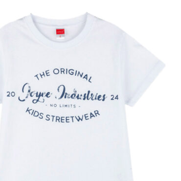 ΒΑΜΒΑΚΕΡΟ ΚΟΝΤΟΜΑΝΙΚΟ T-SHIRT ΓΙΑ ΑΓΟΡΙ JOYCE STREETWEAR ΑΣΠΡΟ 2414508