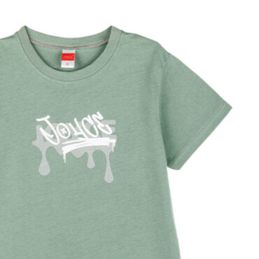 ΒΑΜΒΑΚΕΡΟ ΚΟΝΤΟΜΑΝΙΚΟ T-SHIRT ΓΙΑ ΑΓΟΡΙ JOYCE DRIP ΦΥΣΤΙΚΙ 2414509